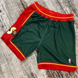 NEW AUTHENTIC Mitchell & Ness x NBA Hardwood Classics Shorts Seattle SuperSonics